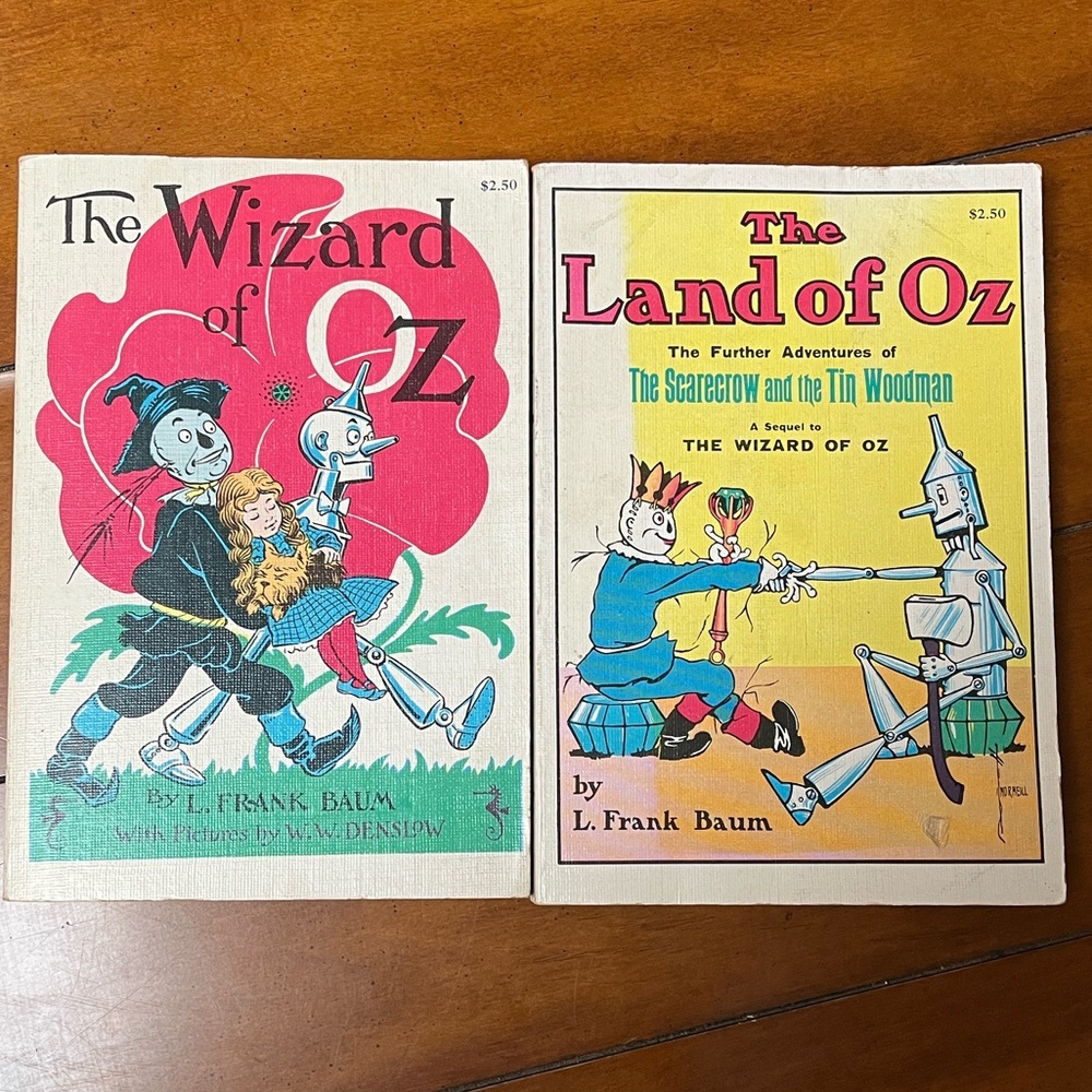 The Wizard of Oz and The Land of Oz Illustrated Storybooks for Kids